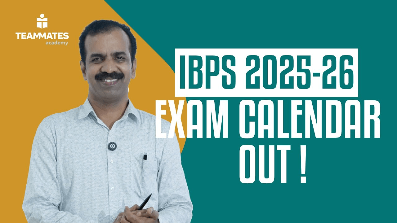 IBPS 2025-26 Calendar Out !  Join the Top Bank Coaching  !