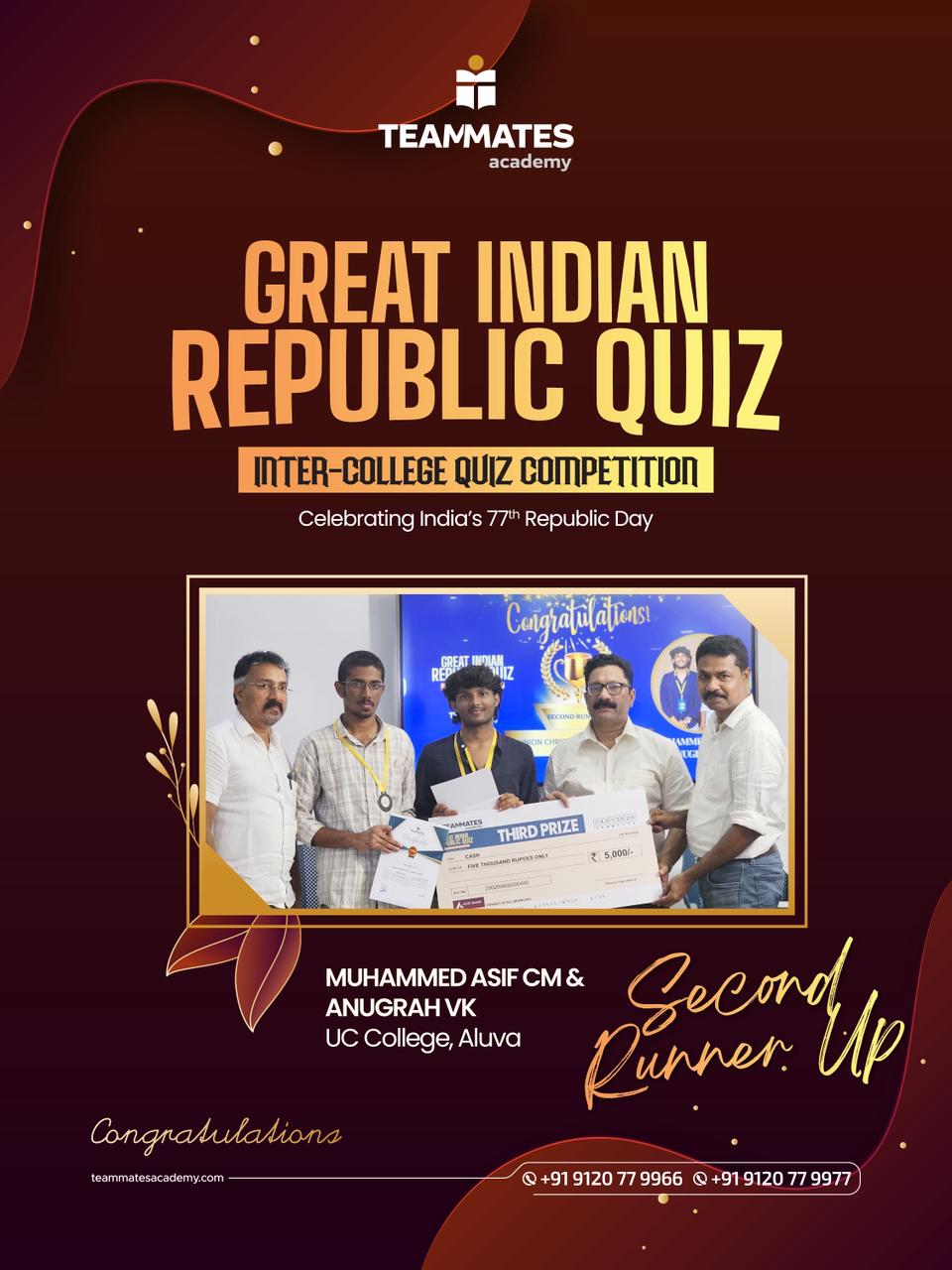 A proud moment of excellence 🇮🇳✨