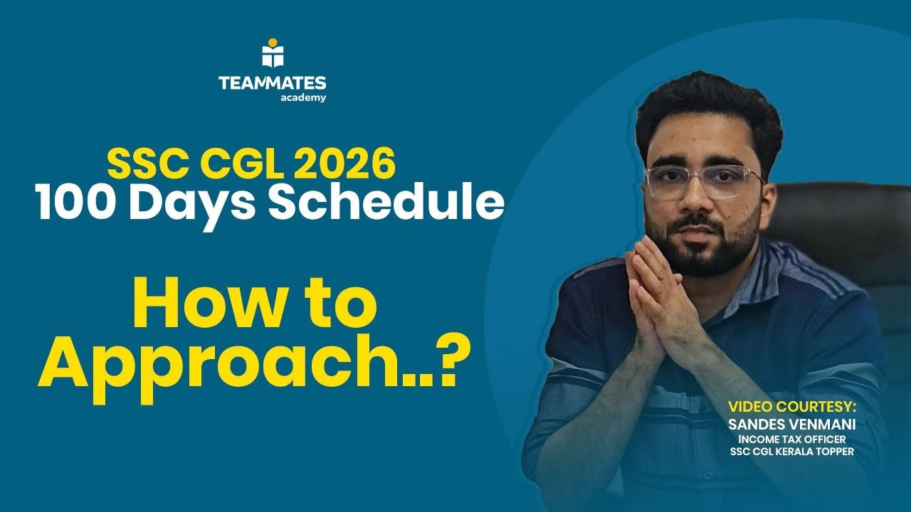 SSC CGL 2026 HOW TO APPROACH (MENTORSHIP BATCH)