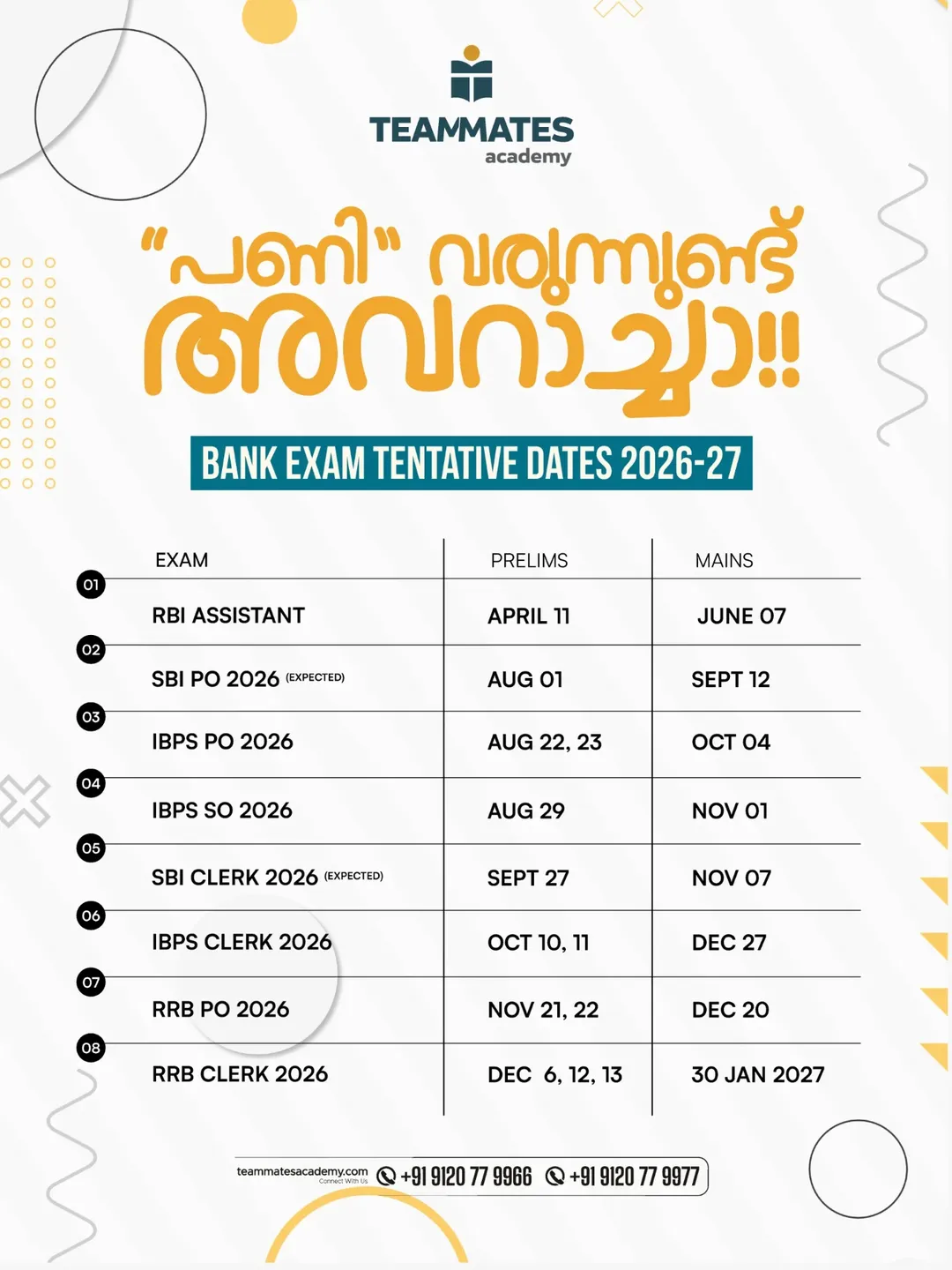 Your roadmap to Bank Exam success is here!