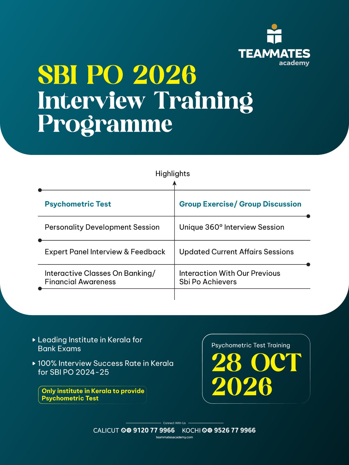 SBI PO 2026 -INTERVIEW TRAINING PROGRAMME